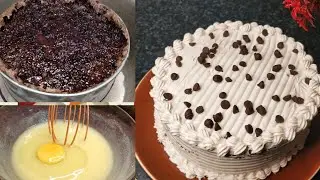 Super Moist Chocolate Cake | Without Oven and Without Beater Recipe | Best Cake Recipe for Beginner
