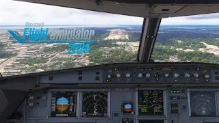Pouso em Manaus no Microsoft Flight Simulator 2024 na IVAO