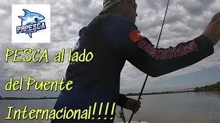 PESCA al lado del PUENTE INTERNACIONAL!!!! @Rodrigo Santana
