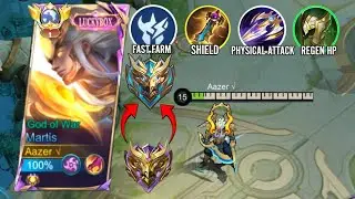 MARTIS BEST GUIDE TO RANK UP FASTER IN 2025!! 🔥 (Recommended Build & Emblem)- MLBB