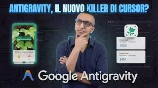 Google Antigravity crea una Web App da $4 Milioni al Mese!