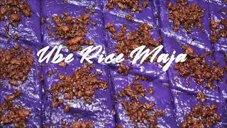 How to make Ube Rice Maja | Sherilyn Tabon