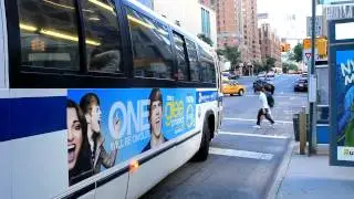MaBSTOA Bus: East Side Bound RTS M57 at 65th Street & West End Ave