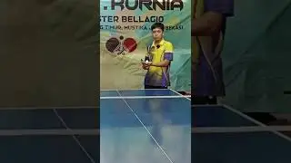 BELAJAR SERVE BASIC PEMULA TENIS MEJA | Table Tennis | Pingpong #pingpong #shorts #tenismeja