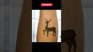 Deer tattoo ✨✨ #deer #tattoo #viral #shorts #short