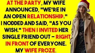 At the PARTY my wife said we&rsquo;re in an OPEN relationship &mdash; I smiled and invited her FRIEND
