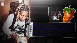 Making Piano Beats For LIL DURK (The Voice) l Fl Studio Tutorial