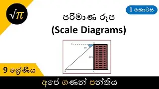 Grade 9 - Scale Diagrams (Part 1) | 9 ශ්‍රේණිය - පරිමාණ රූප (1 කොටස)