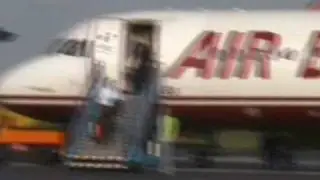 Fokker 100 Air Berlin at Sylt Airport DE, EU