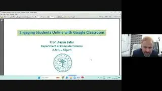 FIP20 Prof  Aasim Zafar, Dept  of Computer Science, AMU Google Classroom 2024 02 09 10 56 GMT+5 30