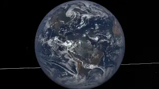 EPIC Observations of Ice in Earth's Atmosphere