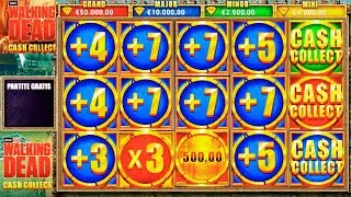 INSANE BIG WIN on THE WALKING DEAD CASH COLLECT! 🧟&zwj;♂️💰 HUGE BONUS PAYS