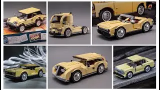 LEGO Creator Expert 10271 Fiat set 6 amazing alternative models