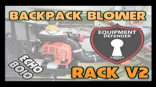 Equipment Defender Backpack Blower Rack V2