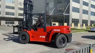 STMA 12t 12ton forks lift diesel forklift factory fork truck customize service