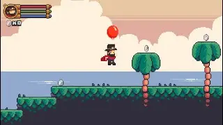 Jogo sendo feito no Construct 2