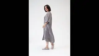 Платье с объемным рукавом Veer Atelier