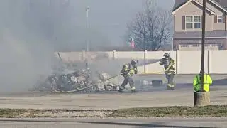 Trash Truck Fire Quickly Contained in Mascoutah