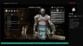 Cannamom God of War live stream