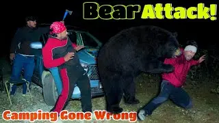 भालू 🐻 achanak से सामने आ gaya | Group Night Camping | भालू के डर से कैम्प छोड़ के भागे