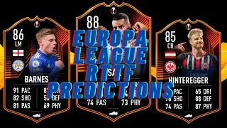 FIFA 22 EUROPA LEAGUE RTTF PREDICTIONS!! ft.ISAK,BARNES,AND HINTEREGGER💪
