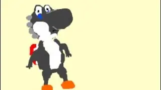 Schwarzer Yoshi heult die ganze zeit