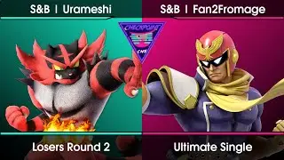 Poubelle weekly #106 - Urameshi (Incineroar) Vs. Fan2Fromage (Captain Falcon) SSBU Ultimate