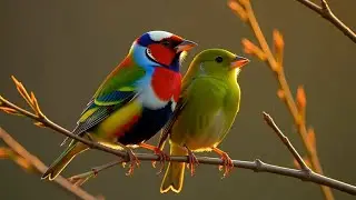 Slow Living Morning 🌿🕊️ Bird Ambience & Relaxing Music for Peace and Mental Clarity