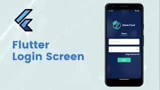 Flutter UI : Login Screen for android and IOS Speed Code