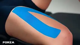 How To Apply Kinesiology Tape To The Quadricep | FORZA Sports Tape