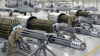 Испытания нового Гатлинга GAU-8 Avenger в США шокировали военный мир