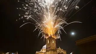 Elche Fireworks Spain Thousands of Rockets at Once Nit de l’Albà