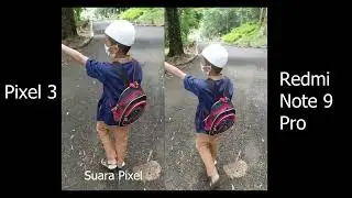 Pixel 3 VS Redmi Note 9 pro 1080P 30Fps