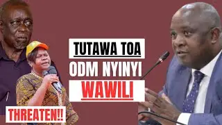 CRACKS WIDEN IN ODM AS GODFREY OSOSTI UNLEASHES A SHOCKING WARNING TO OBURU ODINGA AND GLADYS WANGA