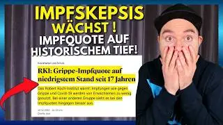 ❌ Impfskepsis w&auml;chst! Impfquote auf historischem Tief! ❌