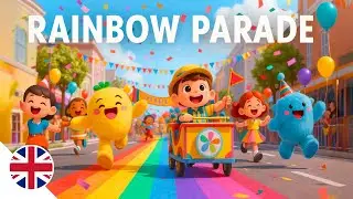 🌈 Радужный парад! 🎶 | Песенка для детей о цветах