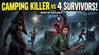 Camping Killer Vs 4 Survivors Dead By Daylight