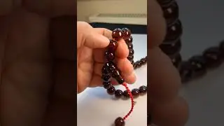 XXL Turkish Amberoid Prayer Beads SIKMA Tesbih Misbaha Tasbih 688