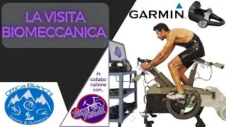 Visita Biomeccanica, posizione in bici da corsa, tecnica di pedalata e pedali Garmin Rally RK200.