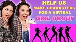 Help Us Create The Characters for a Virtual Girl Group!
