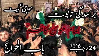 Baramdagi Taboot Imam Musa e Kazim A.s | Bab ul Hawaij Mochi Gate Lhr