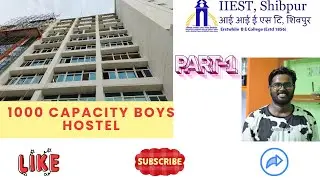 Inside the 1000 Capacity Boys Hostel of IIEST Shibpur | Vlog Part 1 🏫✨