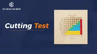 Tutorial on determining the optimal speed and power settings for different materials.