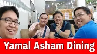 Dining at Yamal Asham Dahbab Riyadh & Saudi Sandstorm