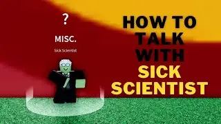 How To Talk With Sick Scientist in Blox Fruits | How To Unlock Phoenix Raid?