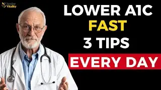 3 Tips to Lower Your A1c (What to Do DAILY) | Senior Vitality