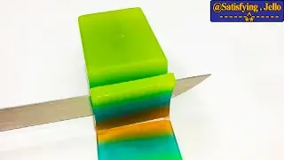 Most Satisfying Jello Cutting Asmr Compilation #19