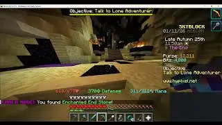 minecraft hypixal skyblock grinding