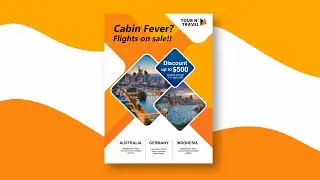 How to make a pamphlet design in CorelDraw (tutorial) #coreldraw #pamflet #broucher #graphicdesign