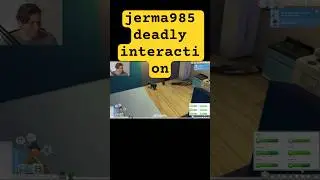 #jerma985 deadly interaction #highlights #funny #twitch #clips #twitchclips #jokes #sims4 #sims
